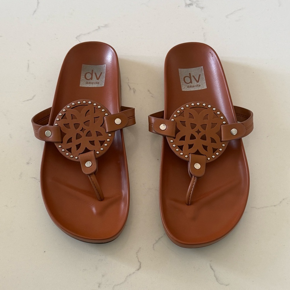 DV by Dolce Vita Pilar Sandals – Brown – Women’s Size 6.5